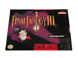 an image of a game box for final fantasy iii super nintendo