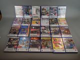 a lot of video games on display on the table
