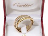 Bague Trinity en or jaune 18 carats de Cartier