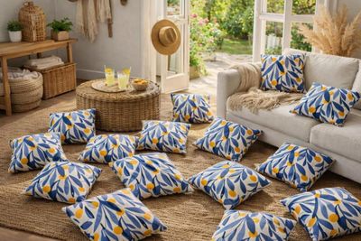 Lot de 24 coussins 45 x 45 cm neuf C5 r - Poids env.