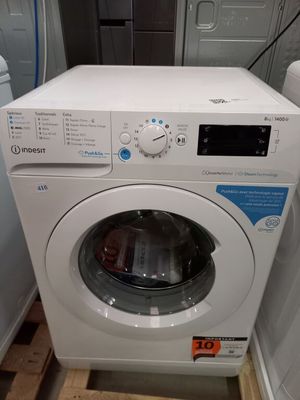 Lave-linge hublot 8kg INDESIT modèle BWE81496XWVFR (parfait … - Photo 1