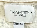 a close up of a label on a white shirt that says gambabatta paris