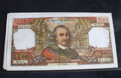an old bank note with a picture of a man on it