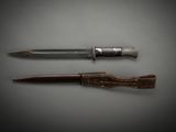 a knife and a knife blade on a table