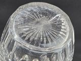 an image of a clear glass bowl with a starburst design on it
