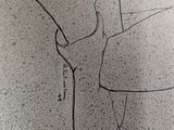 drawing of a man with a tie and a tie around his neck