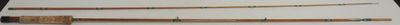 a blurry photo of a pair of baseball bats on a table
