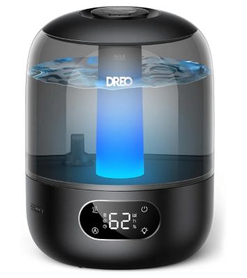 Dreo 3L Humidificateur Silencieux 26dB avec Capteur d’Humidi…