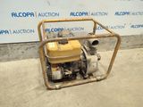 a small engine that is sitting on the ground