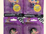 the powerpuff figures are packaged in plastic bags