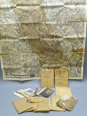 an old map of a city with a lot of old maps