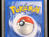 a game card that has a pokemon ball on it