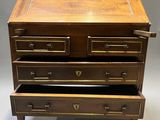 an image of a wooden chest of drawers with two drawers
