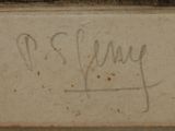 a picture of a sign on a wall that says ms slayy
