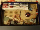 a box that has a bunch of electronics inside of it