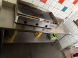 an image of a kitchen with a stove and a counter