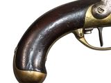 a close up of a gun on a white background