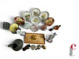 a lot of different items that are sitting on the table