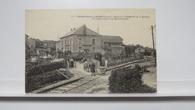 Bosmoreau-les-Mines : Maison J. Froment et A. Baudy. TBE.