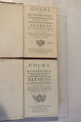 CAMUS (Charles-Etienne-Louis) - Lot de 5 volumes in-8 de « C…