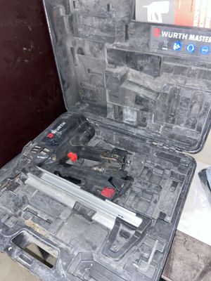 a tool case with tools inside of it on the floor