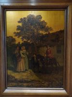 Crédence en bois sculpté et mouluré haut ouvrant par 1 porte… (photo 3)