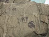 a close up of a pair of pants with a tag on it