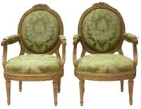 Nicolas Parmantier : Canapé et deux fauteuils, style françai… (photo 3)