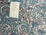 a close up of a piece of fabric with a design on it