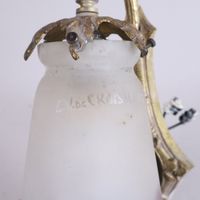 CROISMARE. Applique à monture en bronze doré, retenant une t… (photo 2)