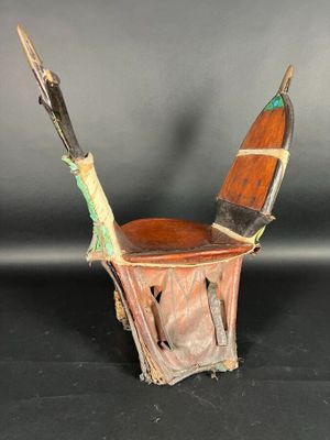 Une selle de chameau