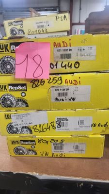 4 kits embrayages LUK pour véhicules FIAT