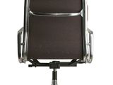 an image of a black office chair with wheels on a white background