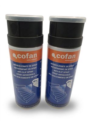 deux bombes de peinture Ecofram sur fond blanc