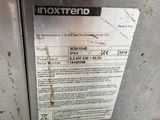 a sign on the side of a refrigerator that says inoxtrend