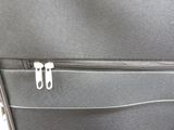 a close up of a piece of luggage with a zipper on it