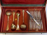 a box with a set of silverware in it