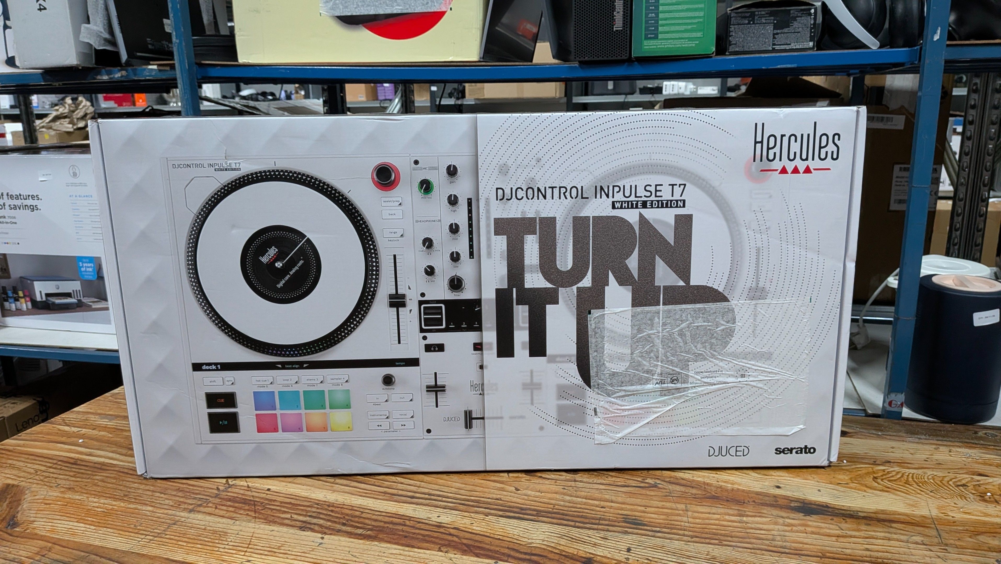 CONSOLE DE DJ HERCULE IMPULSE T7 - TVA RECUPERABLE