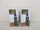 deux boîtes de Vapo Drag 2 et de Drag 2x2, des appareils de vapotage
