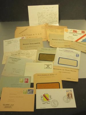 238.53 - Lot DE Documents Dont Enveloppes Divers France Dont…