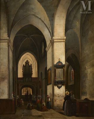 Ecole BELGE du début du XIXe siècle, entourage de François J…