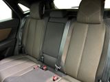 the back seats of a car are clean and ready to be used