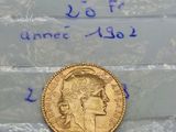 an image of a gold coin in a plastic bag