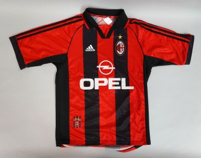MILAN AC 1998 / 1999 Maillot Adidas Opel