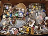 a box full of assorted items that are in it