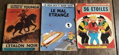 3 ouvrages brochés Vieux Nick et Barbe rouge 1982
