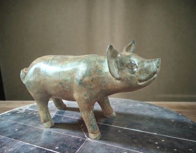 Pierre CHENET (XXème siècle) Bronze animalier représentant u…