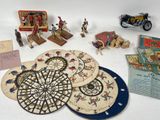 a lot of toys that are on the table