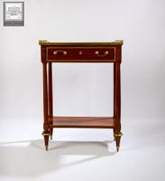 PETITE CONSOLE-DESSERTE D'ÉPOQUE LOUIS XVI (photo 4)