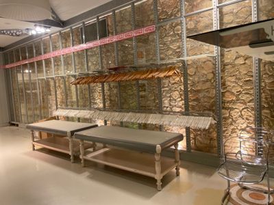 Importantes cloisons en verre en 5 parties modulables (dont …
